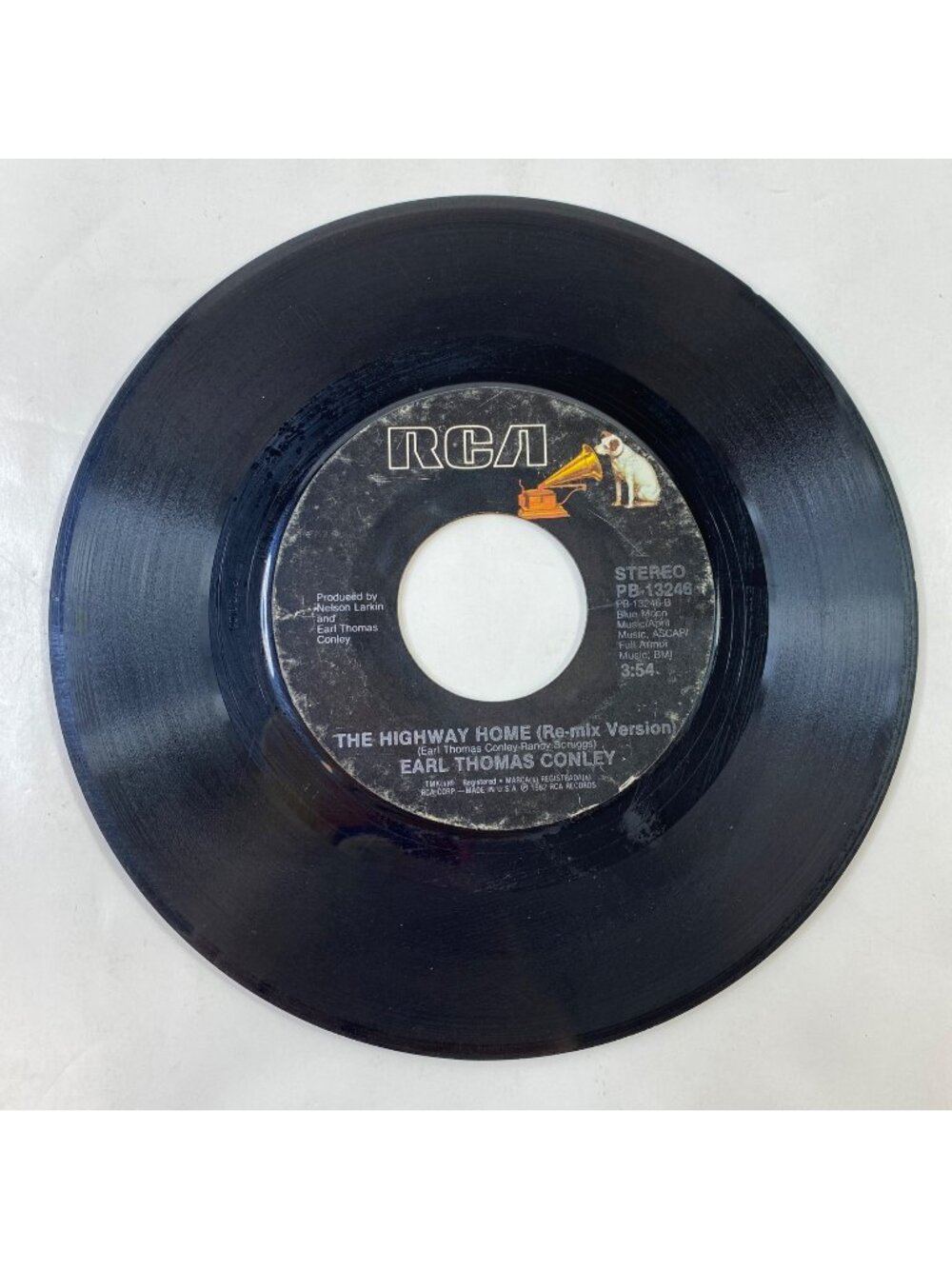 Earl Thomas Conley Vintage Remixes 45 Rpm Vinyl Highway Home Heavenly Bodies